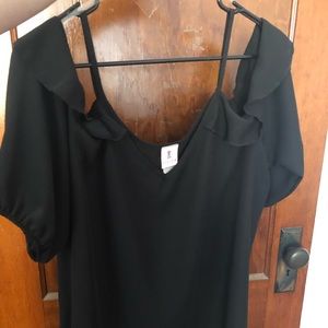 NWOT cold shoulder blouse